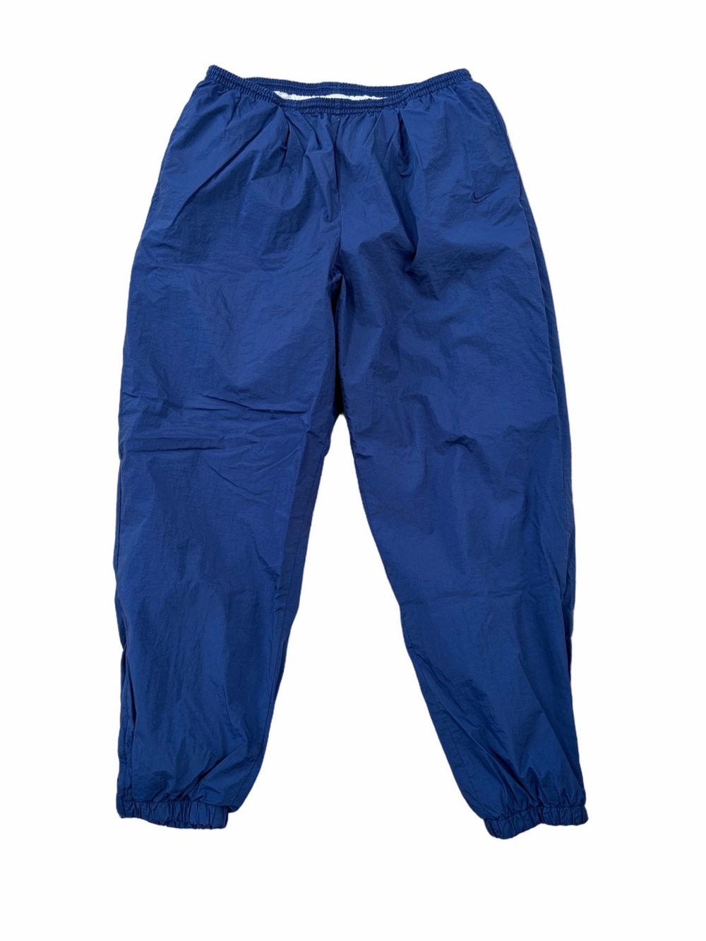 Vintage Nike Men’s Size XL Extra Large Blue Windbreaker Side Zip Track Pants 90s